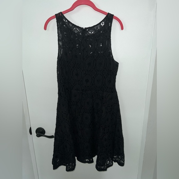 BB Dakota by Steve Madden Renley Lace Fit & Flare Minidress Nordstrom Excl Sz 12 - Picture 13 of 15